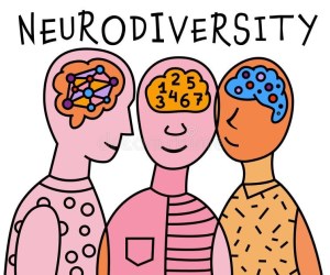 Neurodiversity Stock Illustration